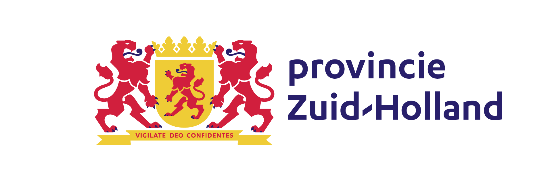 Het logo van de provincie Zuid-Holland